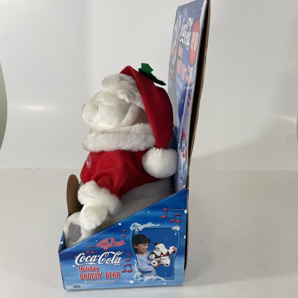 Coca Cola Holiday Dancin’ Bear With Sound And Motion - Untested - Picture 4 of 6